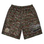 Шорты Supreme Floral Jacquard Short 'Черный' 1
