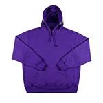 Худи Supreme Rib Hooded Sweatshirt 'Purple' 1