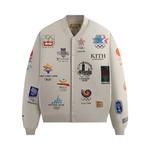 Бомберы Kith for Olympics Куртка-бомбер Heritage Marvin 'Песочный вереск' 1