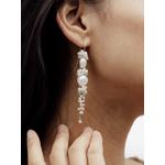 Длинные серьги-подвески с жемчугом 2
