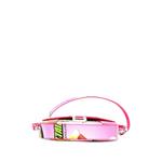 Маленькая сумка на плечо Hourglass Sling Convertible Printed Leather 4