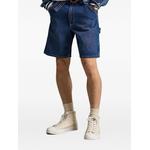 logo-embroidered carpenter shorts 2