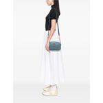 Маленькая сумка через плечо GG Marmont Matelasse Denim Pearly (2016-2025 годы) 2