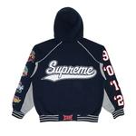 Худи Supreme Playoffs Zip Up Hooded Sweatshirt 'Темно-синий' 2