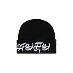 Шапки-бини Supreme New Era Blackletter Beanie 'Black' 1