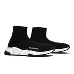 Кроссовки Balenciaga Speed Sneaker 'Black White' 2018 8