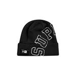 Бини Supreme x New Era Big Arc Beanie 'Black' 1