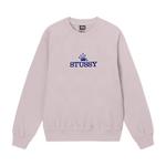 Крю-неки Stussy Glamour Pigment Dyed Crew 'Румянец' 1