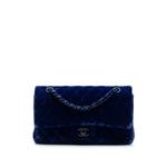 Сумка на плечо Medium Classic Velvet Double Flap (2014-2015 годы) 1