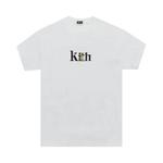 Футболка Kith For Star Wars Yoda Serif Tee 'White' 1