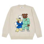 Sweaters Palace Dog And Duck Knit 'Кремовый' 1