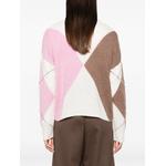 argyle crystal-embellished sweater 3