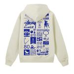 Молнии Stussy Sara Zip Hoodie 'Stone' 3