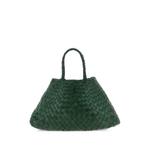 small Santa Croce woven leather tote bag 1