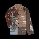 Куртка Aimé Leon Dore Reversible Uptown Patchwork Jacket «Multicolor» 1