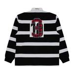 Топы Supreme Stripe Rugby, черные 2