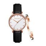 Женские часы Fiori Cristal из кожи на кварцевом механизме 1