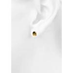 Серьги с буквой инициала Bold Initial Alphabet Letter Earrings Gold Layered Steel Jewellery- N 3