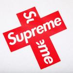 Футболки Supreme Cross Box Logo Tee 'White' 2