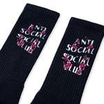 Носки и колготки Anti Social Social Club Kkotch Socks 'Black' 3