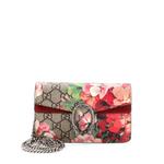 Сумка через плечо Dionysus Bag Blooms Print Super Mini из канваса с узором GG 1
