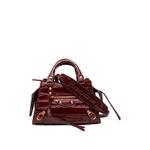 Сумка-сэтчел Mini Croc Embossed Calfskin Motocross Neo Classic City (2021 год) 1