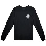 Футболки с длинным рукавом Chrome Hearts Dagger Long-Sleeve Thermal T-Shirt 'Black' 1