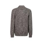 marl-knit shawl-collar cardigan 2