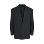 Верхняя одежда Givenchy Boxy Fit Single Button Blazer 'Charcoal' 1