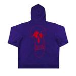 Худи Supreme Ralph Steadman Skull Hooded Sweatshirt 'Фиолетовый' 2