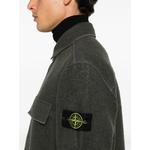 logo-patch shirt jacket 5