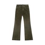 Брюки PURPLE BRAND Flock Dipped Flared Denim 'Green' 1