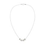 Кулон-ожерелье Swarovski® Crystal LOVE – серебро 925 5