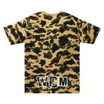 Футболки BAPE 1st Camo Shark Tee 'Желтый' 2