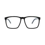 Очки Saint Laurent Square Frame Acetate Optical Frames 'Black/Transparent' 1