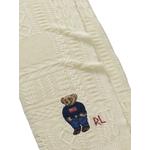 Baybrook Polo Bear cable-knit throw blanket 2