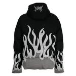 Пуховик Up In Flames на молнии 2