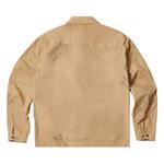 Овершерты Palace x C.P. Company Washed Cotton Shirt Jacket 'Камень' 2