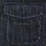 Застежки-молнии Supreme 2-Tone Corduroy Zip Up Shirt 'Black' 2
