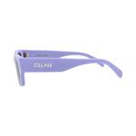 Солнцезащитные очки CELINE «Кошачий глаз» «Сирень/Дымка» 3