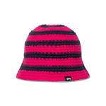 Панамы Stussy Swirl Knit Bucket Hat 'Hot Pink' 1