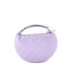 Стеганая сумка-хобо Double Chain Bow Pouch Caviar Mini 2