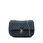 Стеганая сумка-сэтчел Denim Crystal Chain (2010-2026 годы) 1