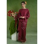 Shira Kurung Современный с драпированной юбкой 4