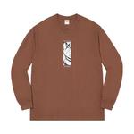 Футболки с длинным рукавом Supreme x The Crow Long-Sleeve Tee 'Brown' 1