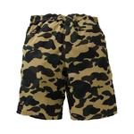 BAPE 1st Camo Beach Shorts 'Желтый' 2