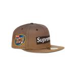 Кепки Supreme Gradient Box Logo New Era 'Brown' 2