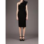 ruffled one-shoulder dress 2