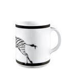 Фарфоровая кружка Zebra 2