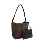 Сумки через плечо Moncler Carlo Hobo Bag 'Dark Brown' 2